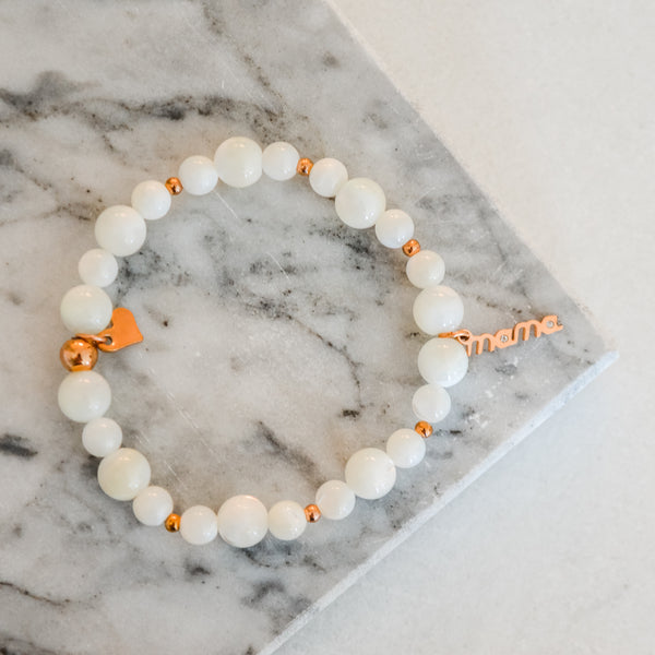 Bracelet MAMA or rose