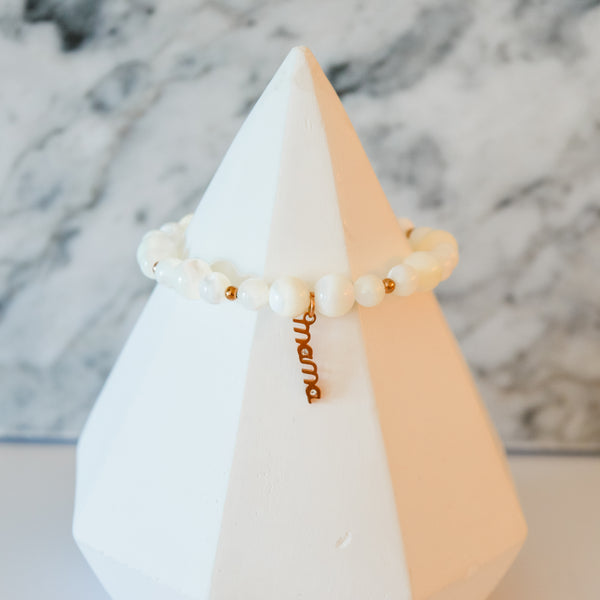 Bracelet MAMA or rose