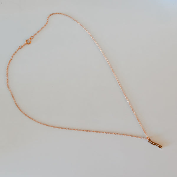 Collier MAMA rose