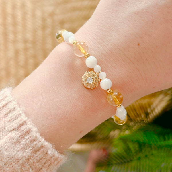Bracelet mini tournesol