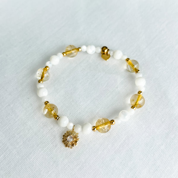 Bracelet mini tournesol