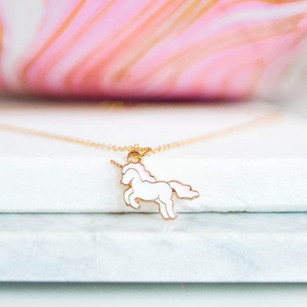 Collier Licorne pour enfant