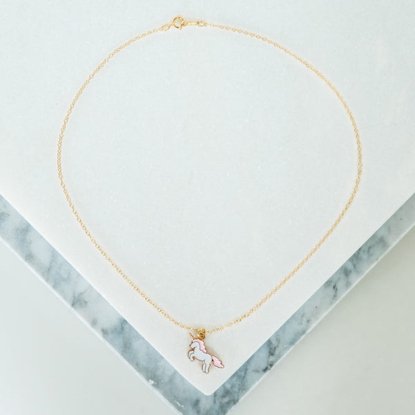 Collier Licorne pour enfant