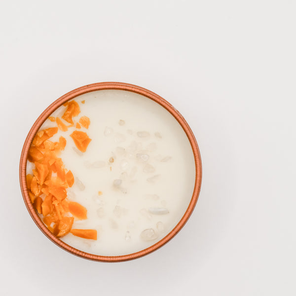 Bougie artisanale - CARAMEL SALÉ