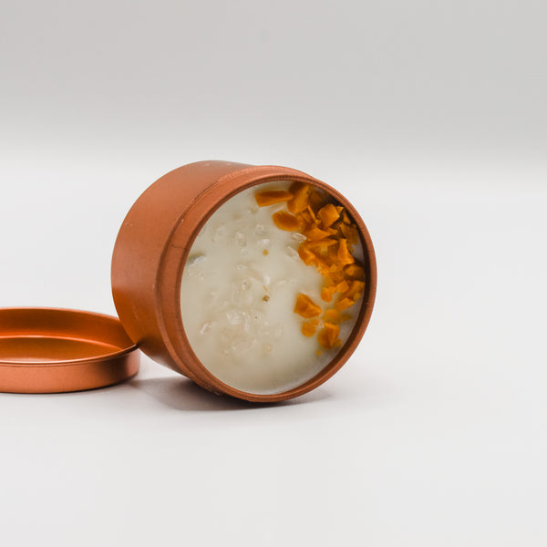 Bougie artisanale - CARAMEL SALÉ